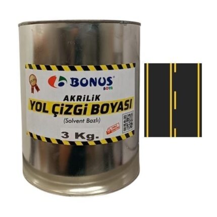 Sarı Yol Çizgi Boyası 3 kg