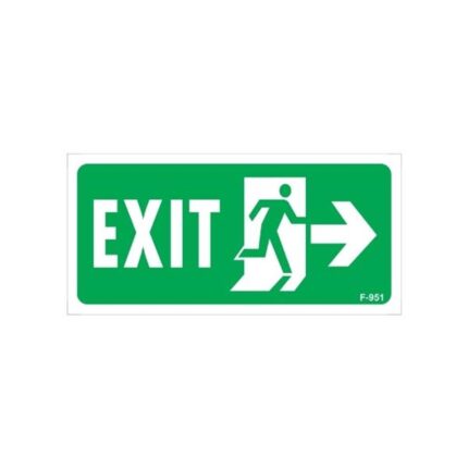 Exıt Uyarı Levhası Sağ Ok