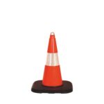 50 cm Ağırlıklı PVC Trafik Konisi Ağırlıklı Duba