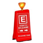 Lambalı Nöbetçi Eczane Tabelası Çift Yön