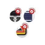 60x60 cm Güneş Enerjili Solar Ledli Azami Hız 50 km Levhası