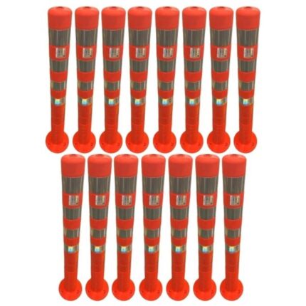 Turuncu 100 cm TPU Delinatör Esnek Duba Seti 15 Adet