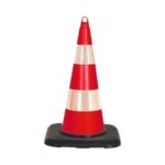 75 cm TPE Ekonomik Ağırlıklı Trafik Konisi Ağırlıklı Duba