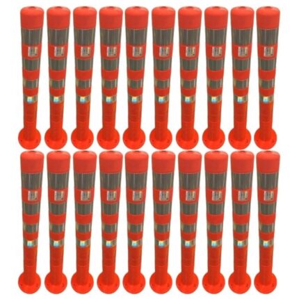 Turuncu 100 cm TPU Delinatör Esnek Duba Seti 20 Adet