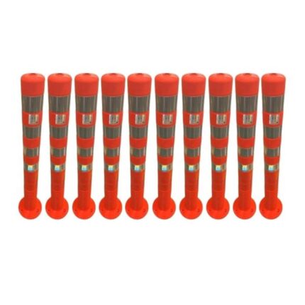 Turuncu 100 cm TPU Delinatör Esnek Duba Seti 10 Adet