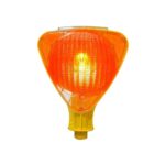 Üçgen Sarı Solar Flaşörlü 75 cm Delinatör Seti