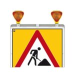 Çalışma Var Katlanır Uyarı Levhalı Bariyer