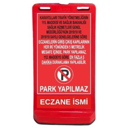 Eczane Park Yönetmeliği Dubası