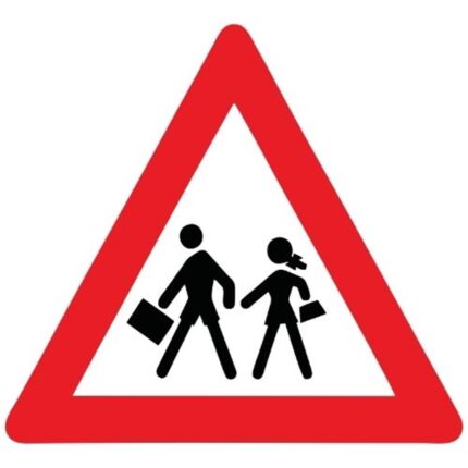 Okul Geçidi Uyarı Levhası T-12