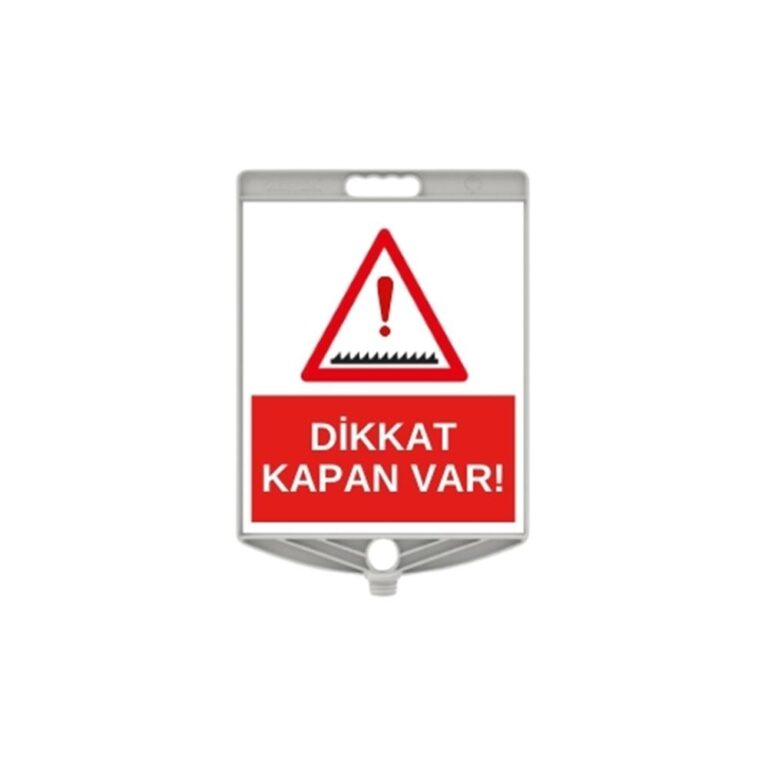 Dikdörtgen Dikkat Kapan Var Levhası