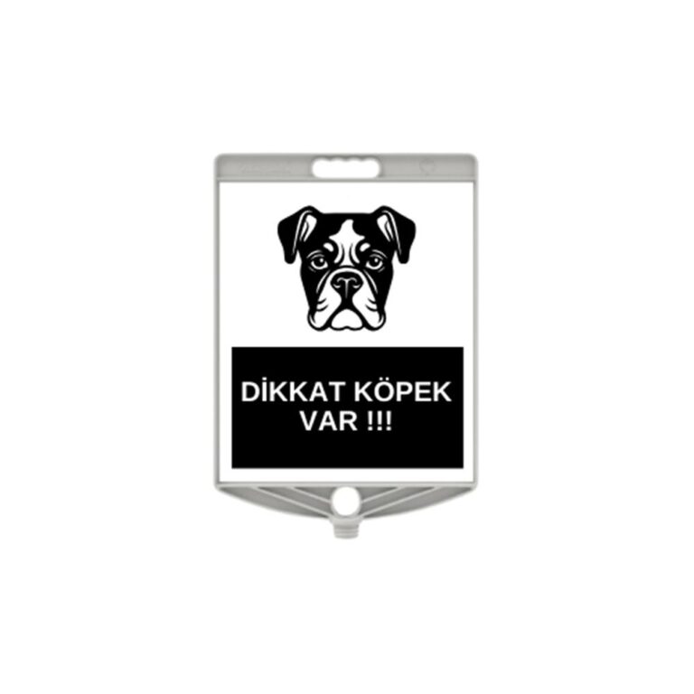 Dikkat Köpek Var Uyarı Levhası