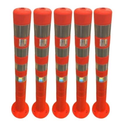 Turuncu 100 cm TPU Delinatör Esnek Duba Seti 5 Adet