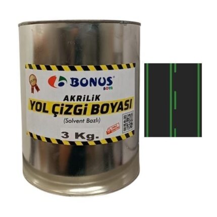 Yeşil Yol Çizgi Boyası 3 kg