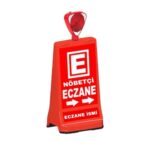 Lambalı Nöbetçi Eczane Tabelası Çift Yön