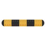 Kedi Gözlü Hız Kesici Kasis, Plastik Kasis 4,5 Metre