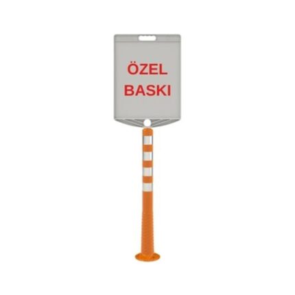 Özel Baskı Plastik Levhalı 100 cm Delinatör Seti