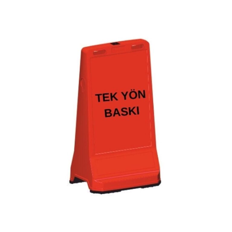 Kırmızı Reklam Dubası Özel Baskı