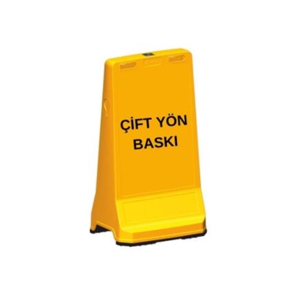 Sarı Reklam Dubası Özel Baskı