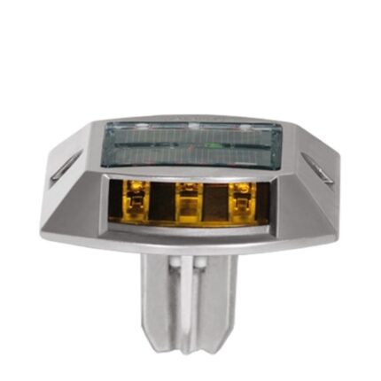 Sarı Solar Çakar Yol Butonu Ankrajlı