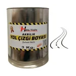 siyah akrilik beton boyası 3kg