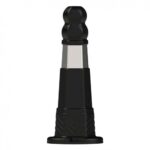 Siyah Altıgen Tpu Delinatör Plastik Duba