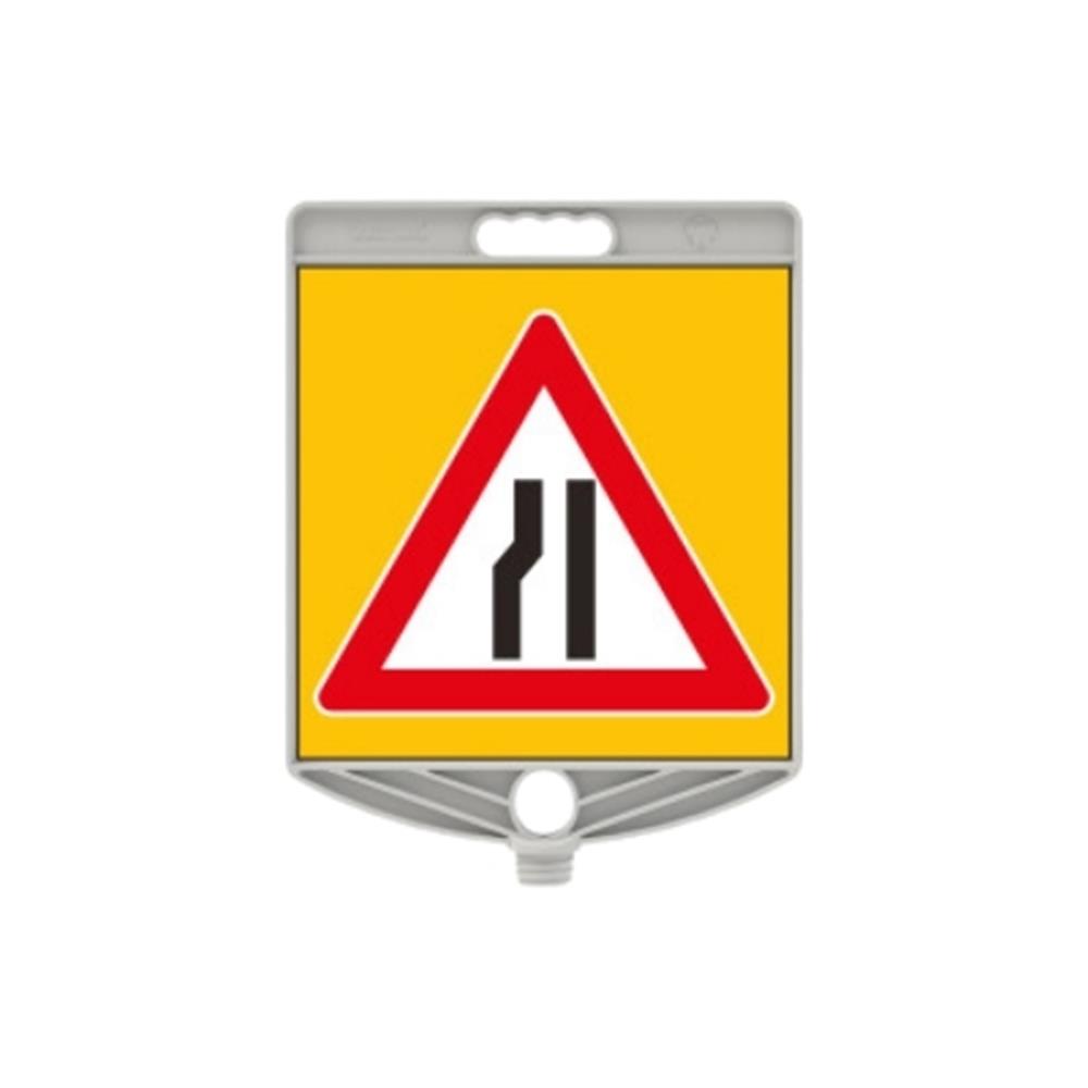 soldan-daralan-yol-levhasi-kare-plasti-ea0-7e-1.jpg Soldan Daralan Yol Levhası Kare Plastik Levha Plastik Uyarı Levhası