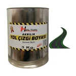 yeşil akrilik beton boyası 3kg