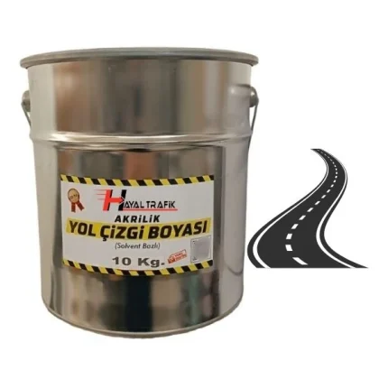 yol çizgi asfalt boyası beyaz 10kg