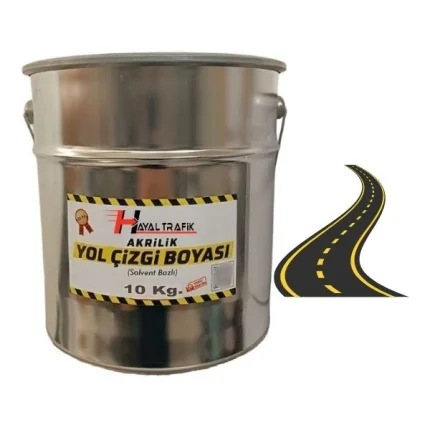 yol çizgi asfalt boyası sarı 10kg