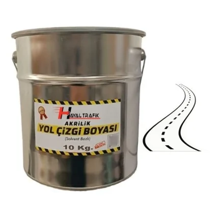 yol çizgi asfalt boyası siyah 10kg