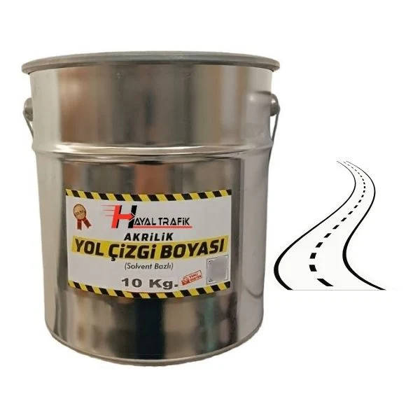 yol çizgi asfalt boyası siyah 10kg