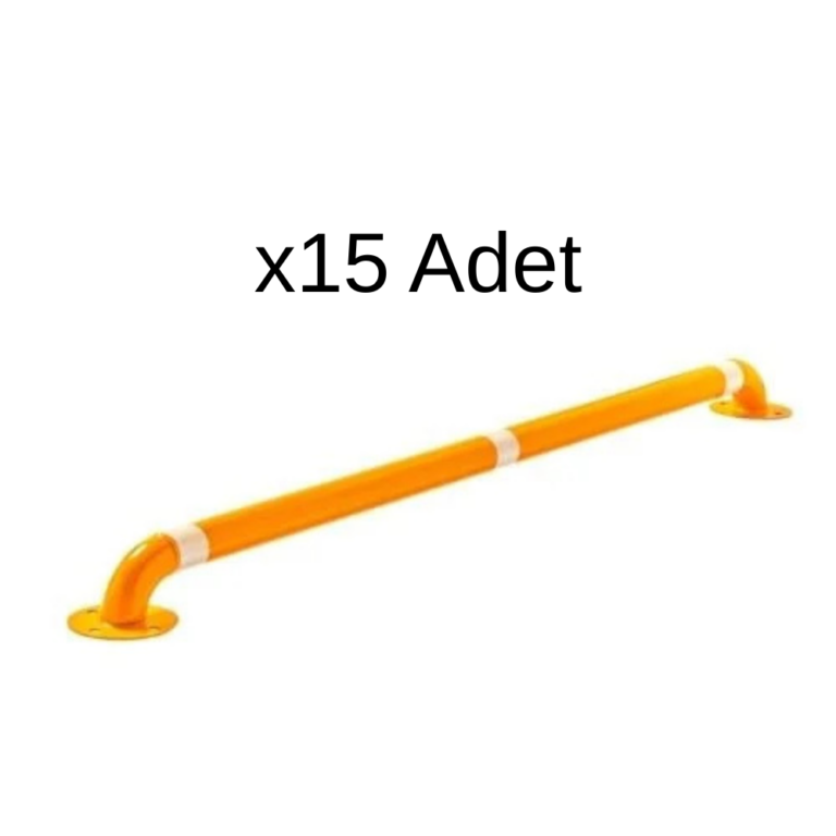 Demir Otopark Bariyeri 180×60 cm 15'li Set