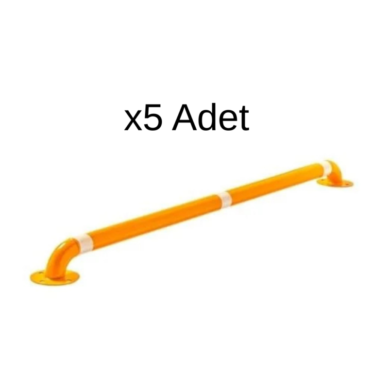 Demir Otopark Bariyeri 180×60 cm 5'li Set